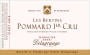 Domaine Henri Delagrange Pommard Les Bertins Premier Cru 2010 Front Label