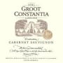 Groot Constantia Cabernet Sauvignon 1997 Front Label