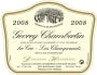 Domaine Heresztyn-Mazzini Gevrey-Chambertin Les Champonnets Premier Cru 2008 Front Label