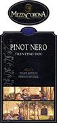Mezzacorona Pinot Noir 1998 Front Label
