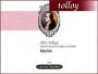 Tolloy Merlot 1999 Front Label