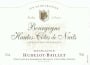 Domaine Hudelot-Baillet Bourgogne Hautes Cotes de Nuits Rouge 2013 Front Label