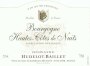 Domaine Hudelot-Baillet Bourgogne Hautes Cotes de Nuits Rouge 2014 Front Label