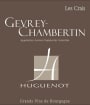 Domaine Huguenot Pere & Fils Gevrey-Chambertin Les Crais 2012 Front Label