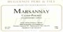 Domaine Huguenot Pere & Fils Marsannay Champ-Perdrix 2014 Front Label