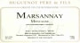 Domaine Huguenot Pere & Fils Marsannay Montagne 2013 Front Label