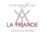 Domaine Jaume Cotes du Rhone La Friande 2015 Front Label