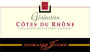 Domaine Jaume Cotes du Rhone Generation 2005 Front Label