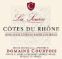 Domaine Jaume Cotes du Rhone La Source 2013 Front Label