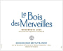 Domaine Jean Baptiste Senat Minervois Le Bois des Merveilles 2009 Front Label