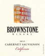 Brownstone Winery Cabernet Sauvignon 2013 Front Label
