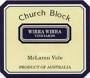Wirra Wirra Church Block (Shiraz, Cab Sauvignon, Merlot) 1999 Front Label