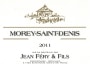 Domaine Jean Fery & Fils  Morey-Saint-Denis 2011 Front Label