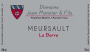 Domaine Jean Monnier and Fils Meursault La Barre 2014 Front Label