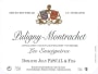 Domaine Jean Pascal et Fils Puligny-Montrachet Les Enseigneres 2012 Front Label