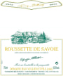 Domaine Jean Vullien Roussette de Savoie 2013 Front Label