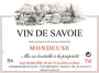 Domaine Jean Vullien Mondeuse 2015 Front Label