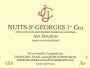 Jean-Jacques Confuron Nuits-St-Georges Aux Boudots Premier Cru 2009 Front Label