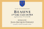 Domaine Jean-Jacques Girard Beaune Clos du Roi Premier Cru 2013 Front Label