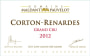 Domaine Jean-Luc Maldant Corton Les Renardes Grand Cru 2012 Front Label