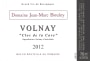 Domaine Jean-Marc et Thomas Bouley Volnay Clos de la Cave 2012 Front Label