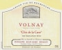 Domaine Jean-Marc et Thomas Bouley Volnay Clos de la Cave 2011 Front Label