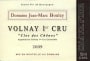 Domaine Jean-Marc et Thomas Bouley Volnay Clos des Chenes Premier Cru 2009 Front Label