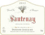 Domaine Jessiaume Santenay 2012 Front Label