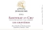 Domaine Jessiaume Santenay Les Gravieres Premier CU 2013 Front Label
