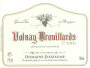 Domaine Jessiaume Volnay Les Brouillards Premier Cru 2013 Front Label