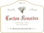Domaine Jessiaume Corton Renardes Grand Cru 2012 Front Label