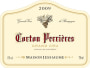 Domaine Jessiaume Corton Perrieres Grand Cru 2009 Front Label