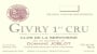 Domaine Joblot Givry Clos de la Servoisine Premier Cru 2009 Front Label