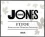 Domaine Jones Fitou 2014 Front Label