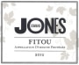 Domaine Jones Fitou 2012 Front Label