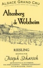 Domaine Joseph Scharsch Altenberg de Wolxheim Riesling 2013 Front Label