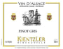 Domaine Kientzler Alsace Pinot Gris 2013 Front Label