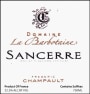 Domaine La Barbotaine Sancerre 2015 Front Label