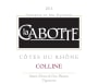 Domaine La Cabotte Cotes du Rhone Colline Rouge 2014 Front Label
