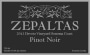 Zepaltas DeVoto Vineyard Pinot Noir 2012 Front Label