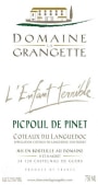 Domaine la Grangette Picpoul de Pinet L'Enfant Terribe 2009 Front Label