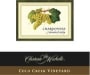 Chateau Ste. Michelle Cold Creek Vineyard Chardonnay 1999 Front Label