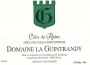 Domaine La Guintrandy Cotes du Rhone Blanc 2015 Front Label