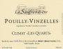 Domaine La Soufrandiere  Pouilly-Vinzelles Climat Les Quarts 2014 Front Label