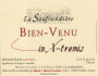 Domaine La Soufrandiere Beaujolais-Leynes Bien-Venu In X-tremis 2013 Front Label