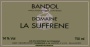 Domaine la Suffrene Bandol 2009 Front Label