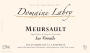 Domaine Labry Meursault Les Vireuils 2013 Front Label