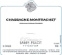 Domaine Lamy Pillot Chassagne-Montrachet Rouge 2013 Front Label