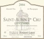 Domaine Larue Saint-Aubin Les Combes Premier Cru 2004 Front Label