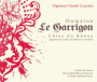 Domaine le Garrigon Cotes du Rhone 2013 Front Label